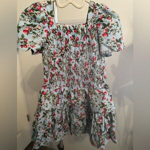 Floral Puff Sleeve Dress